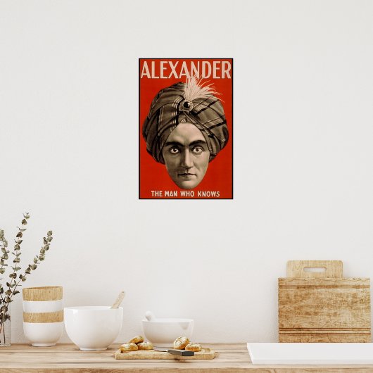 Alexander het man dat het Magische Poster kent (Keuken)