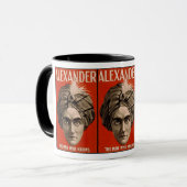 Alexander het man dat Magic kent Mok (Voorkant links)