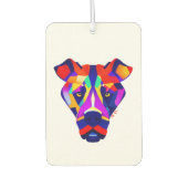 Alexander Hond witte auto luchtverfrisser (Voorkant)