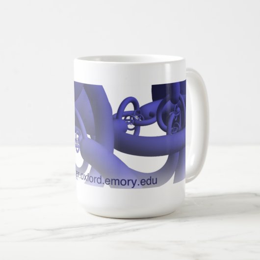 Alexander Horned Sphere Wiskunde Center Mok (Voorkant rechts)