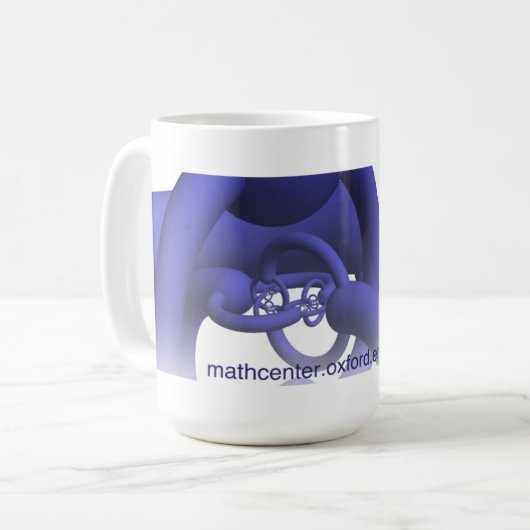 Alexander Horned Sphere Wiskunde Center Mok (Voorkant links)