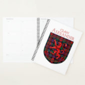 Alexander Hunting Tartan Scottish Plaid Planner (Display)