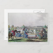 Alexander I en Napoleon Briefkaart (Voorkant / Achterkant)