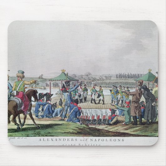 Alexander I en Napoleon Muismat (Voorkant)