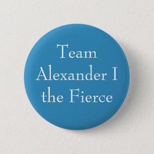 Alexander I, koning van Schotland Ronde Button 5,7 Cm
