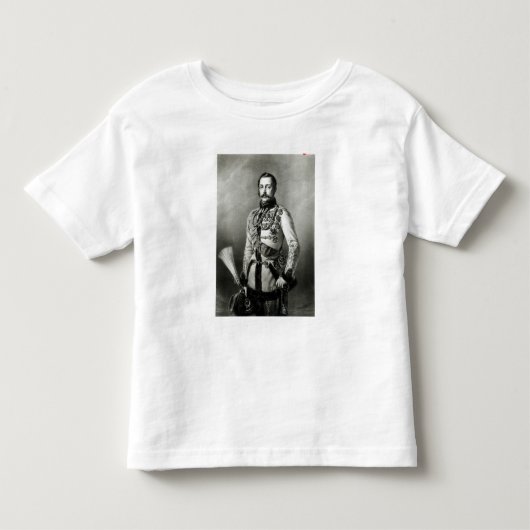 Alexander II van Rusland Kinder Shirts (Voorkant)