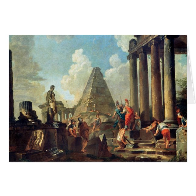 Alexander III de Grote voor de Tomb (Voorkant Horizontaal)
