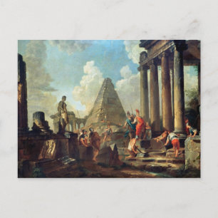 Alexander III de Grote voor de Tomb Briefkaart