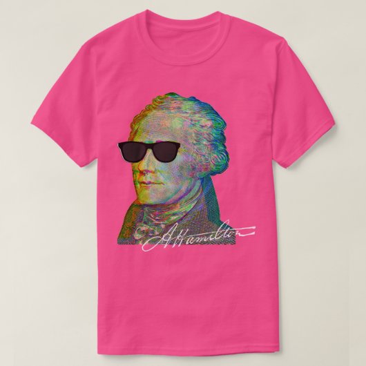 Alexander in een zonnebril t-shirt (Design voorkant)