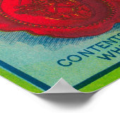 Alexander Kielland Apple Label - Cashmere, WA Poster (Hoek)