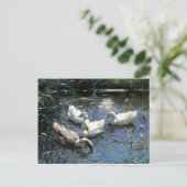 Alexander Koester Vier Eenden in de Pond Briefkaart (Staand voorkant)