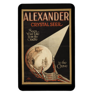 Alexander Magician Crystal Seer Magneet