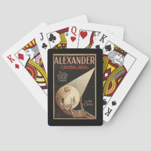 Alexander Magician Crystal Seer Pokerkaarten
