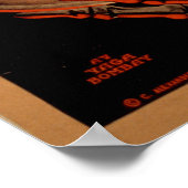 ALEXANDER Magicische illusionist VAUDEVILLE Poster (Hoek)