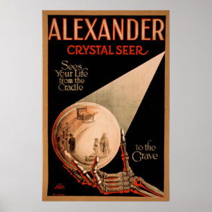 ALEXANDER Magicische illusionist VAUDEVILLE Poster