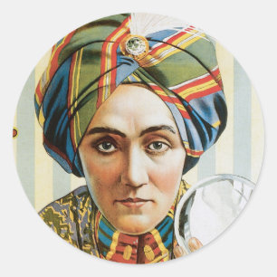 Alexander ~ Mentalist Physic  Magic Act Ronde Sticker