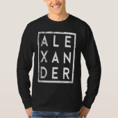 Alexander Minimalism T-shirt (Voorkant)