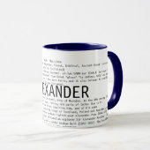 ALEXANDER MOK (Voorkant rechts)