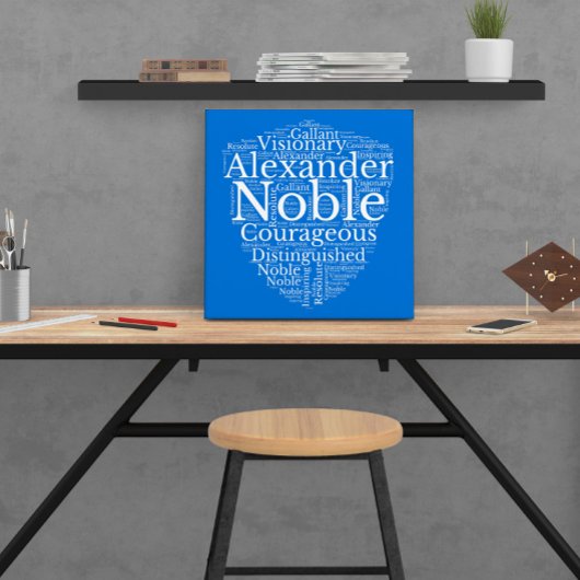 Alexander Naam Cloud  Poster