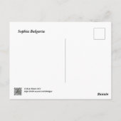 Alexander Nevsky Cathedral in Sofia, Bulgaria Briefkaart (Achterkant)