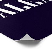 Alexander Nevsky Cathedral, Tallinn, Estland Poster (Hoek)