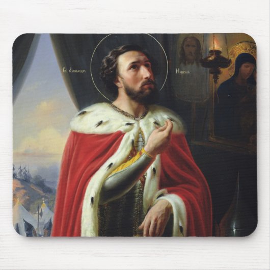 Alexander Nevsky, hertog van Novgorod Muismat (Voorkant)