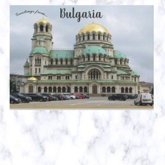 Alexander Nevsky Kathedraal Kerk Sofia Bulgarije Briefkaart