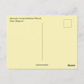 Alexander Nevsky Kathedraal Kerk Sofia Bulgarije Briefkaart (Achterkant)