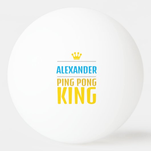 Alexander Pingpongbal (Voorkant)