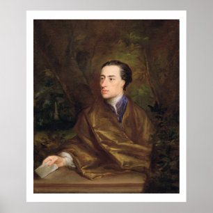 Alexander Pope (1688-1744) 1738 (olie op canvas) Poster
