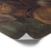 Alexander Pope and his dog, Bounce, c.1718 Poster (Hoek)