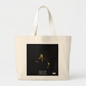 Alexander Pope "Love Free As Air" Sustanable Bag Grote Tote Bag (Voorkant)