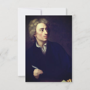 Alexander Pope (portret van Michael Dahl, c. 1727) Kaart