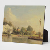 Alexander Pope's (1688-1744) Villa, Twickenham, c. Fotoplaat (Zijkant)