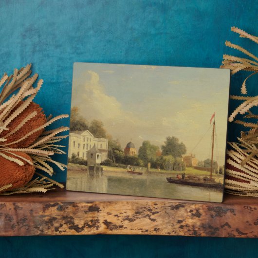 Alexander Pope's (1688-1744) Villa, Twickenham, c. Fotoplaat (Zijkant)