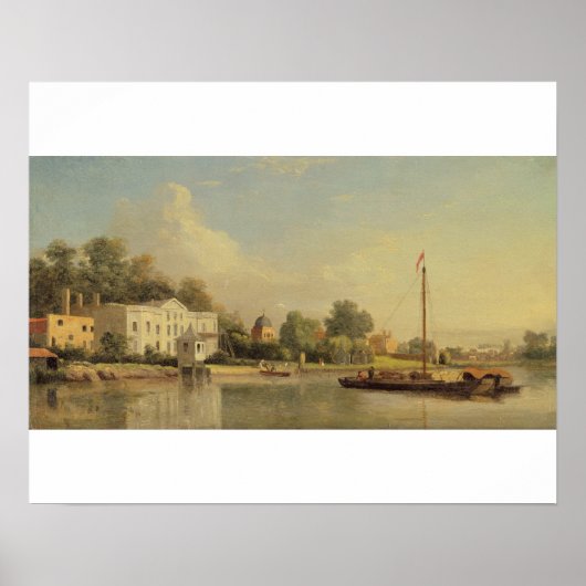 Alexander Pope's (1688-1744) Villa, Twickenham, c. Poster (Voorkant)