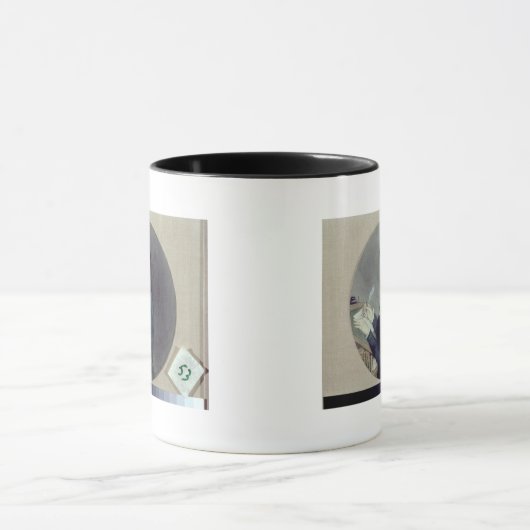 Alexander Pushkin op Work, 1899 Mok (Midden)