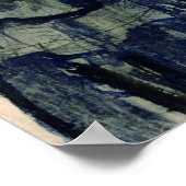 Alexander Pushkin over de Neva-bank Poster (Hoek)