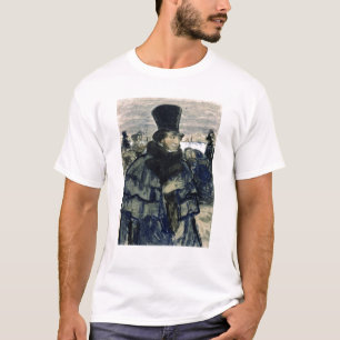 Alexander Pushkin over de Neva-bank T-shirt