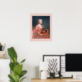 Alexander Roslin – Baroness de Neubourg-Cromière Poster (Thuiskantoor)