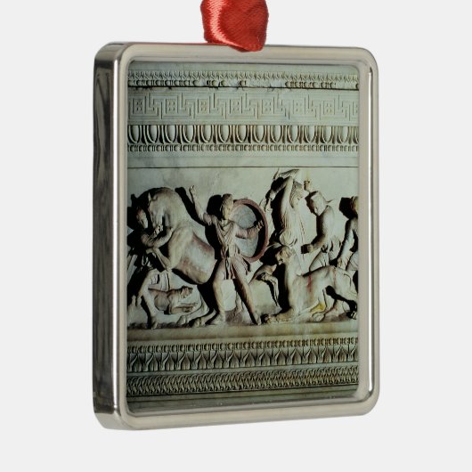 Alexander Sarcophagus Metalen Ornament (Rechts)