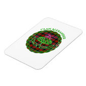 Alexander Scottish Tartan Celtic Thistle Magneet (Linkerzijde)