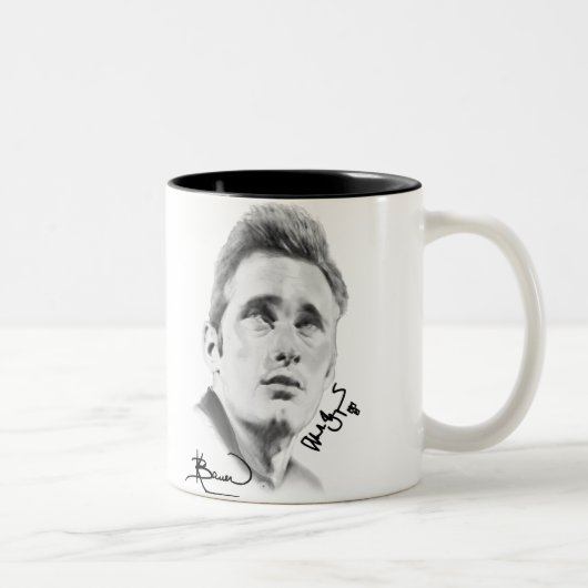 "Alexander Skarsgard" van Kristin Bauer Tweekleurige Koffiemok (Rechts)