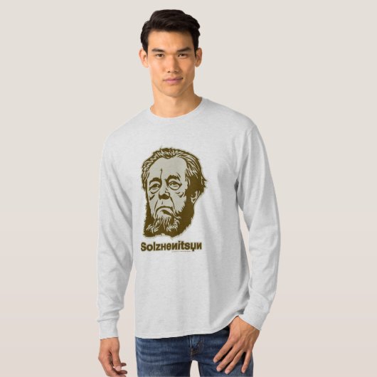 Alexander Solzhenitsyn T-Shirt (Voorkant volledig)