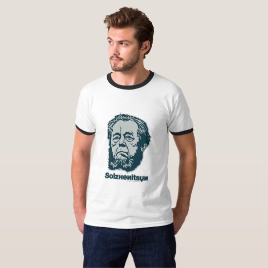 Alexander Solzhenitsyn T-Shirt (Voorkant volledig)