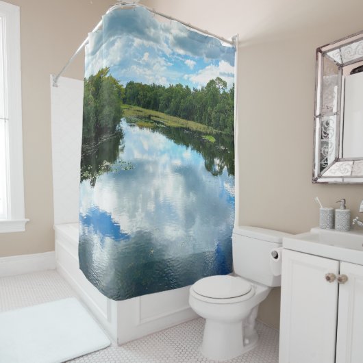 Alexander Springs Creek Douchegordijn (In situ)