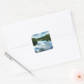 Alexander Springs Creek Vierkante Sticker (Envelop)