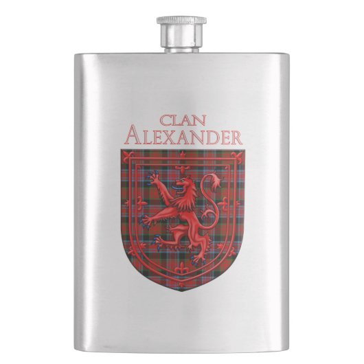 Alexander Tartan Scottish Play Lion Rampant Flacon (Voorkant)