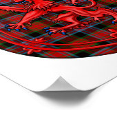 Alexander Tartan Scottish Play Lion Rampant Poster (Hoek)