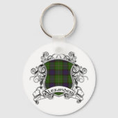 Alexander Tartan Shield Sleutelhanger (Voorkant)